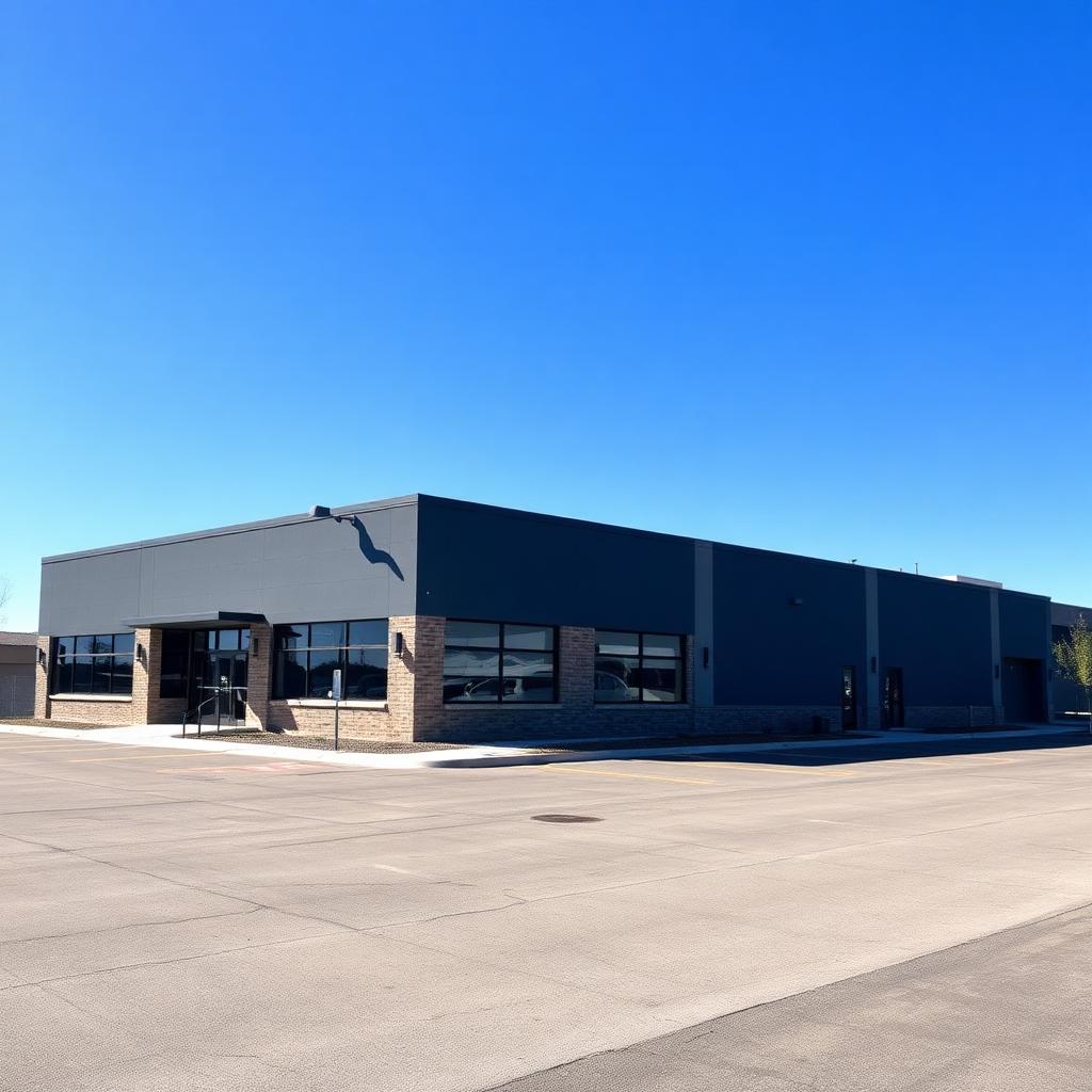 Industrial flex warehouse building