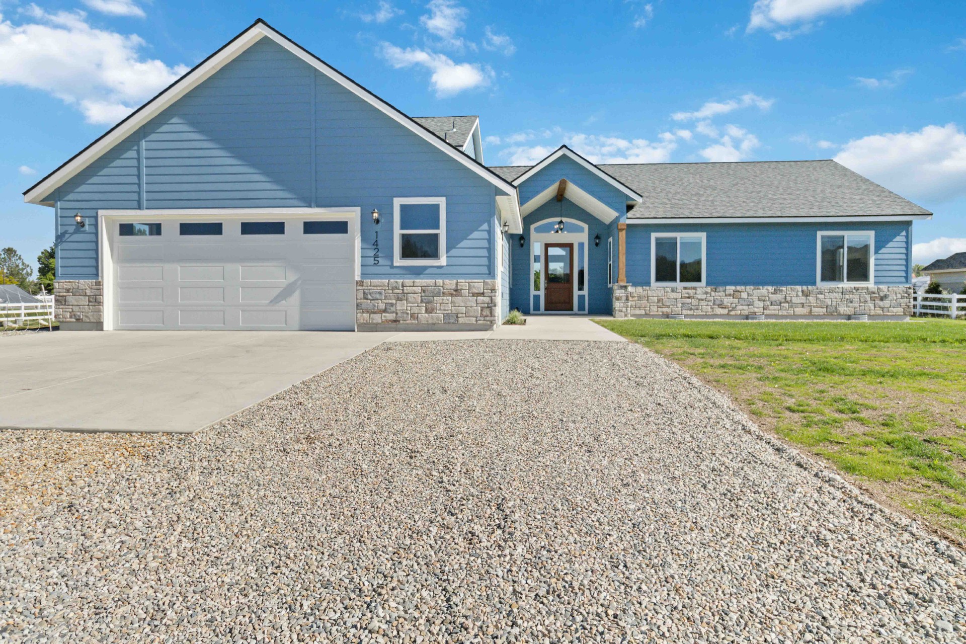 Custom residential home in the Treasure Valley